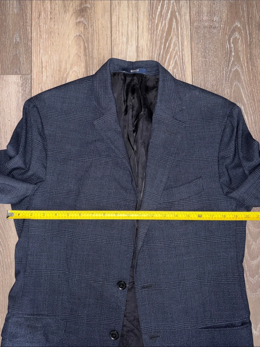 Boggi Milano Sport Coat Blazer, Blue/Gray 48R